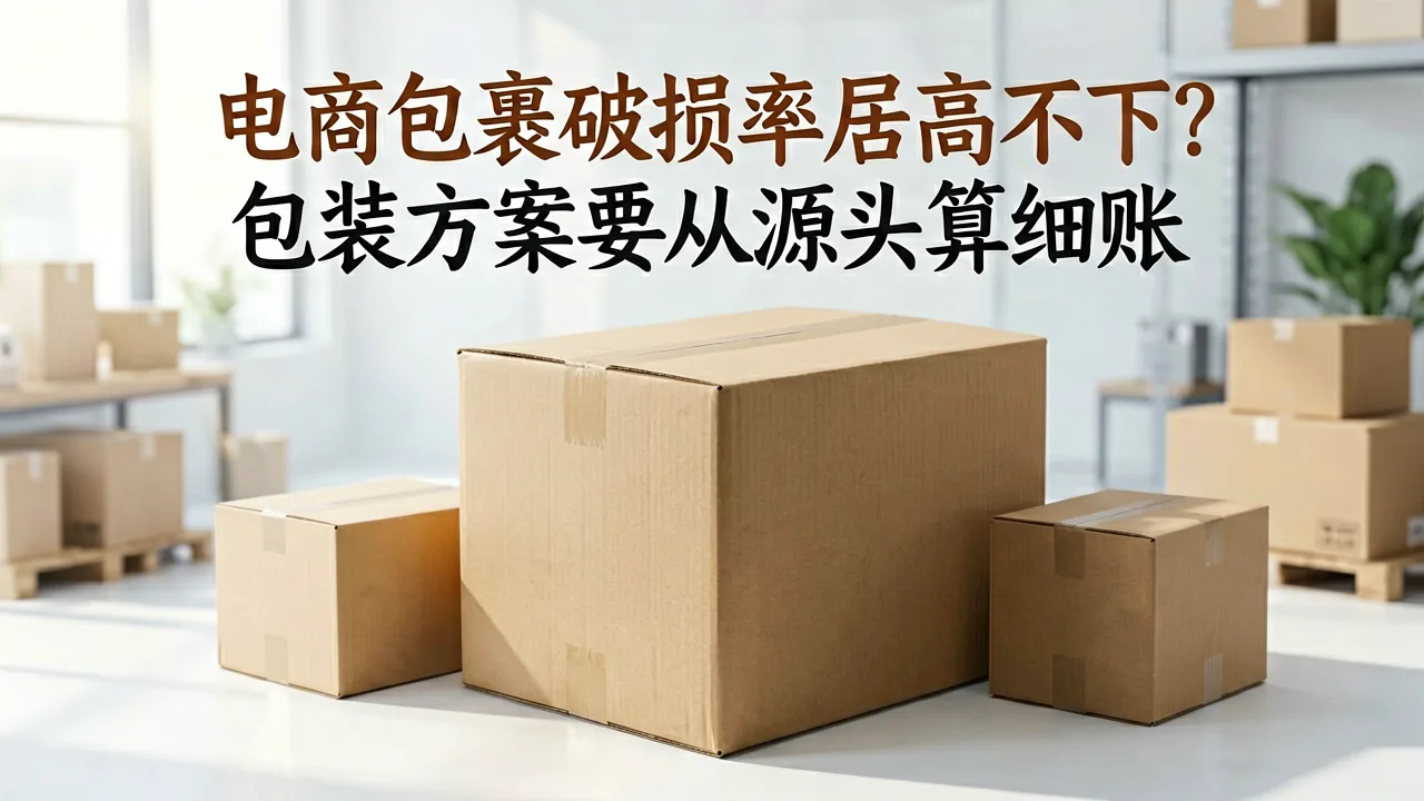 电商包裹破损率居高不下?包装方案要从源头算细账
